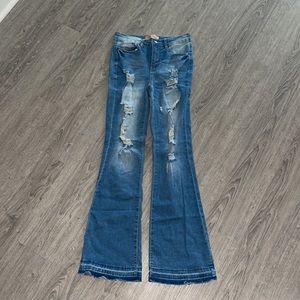 bellbottom jeans from elite jeans